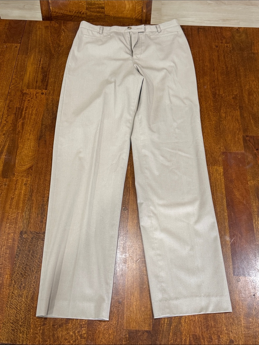 Croft & Barrow Stretch Classic Straight Fit Dress Pants - Beige